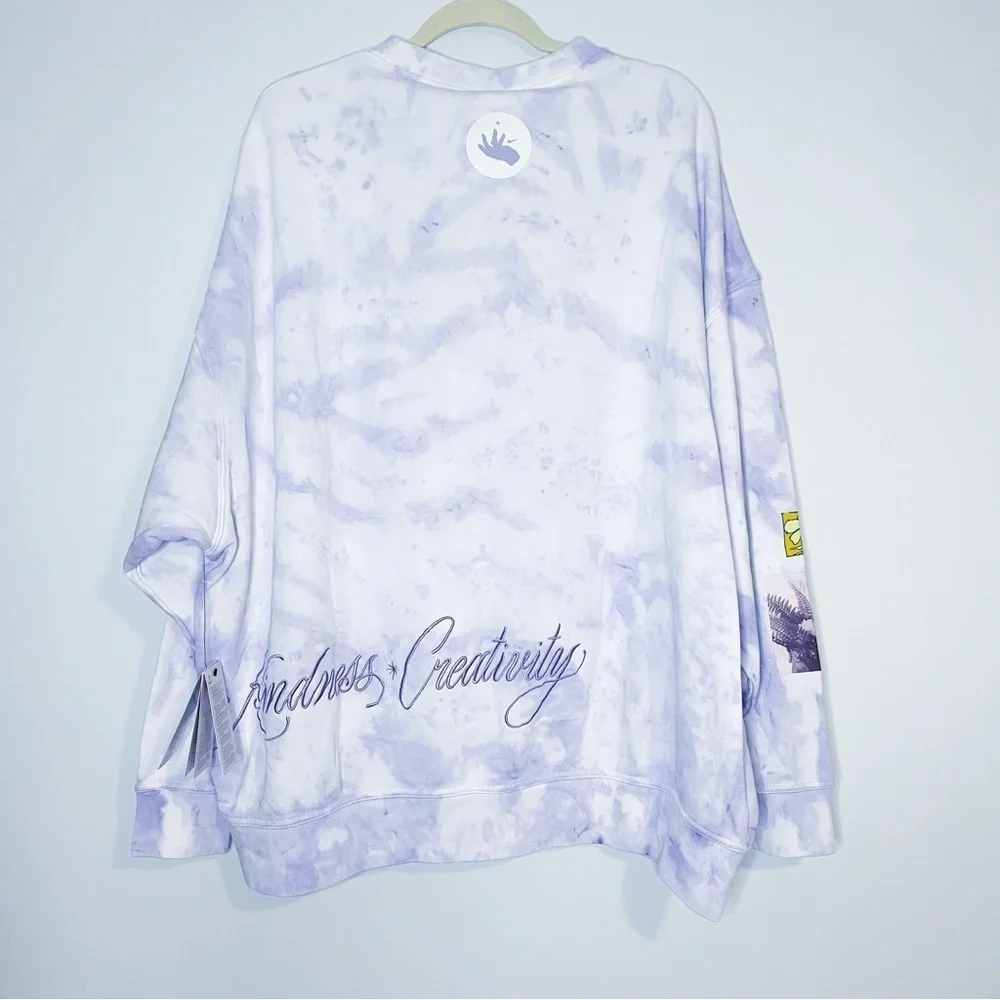 Nike - Super Oversized Tie Dye Crewneck Sweater